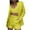 Yellow, variant on Lindreshi Womens 2 Piece Outfit Summer Summer Women's Two Piece Set Short Sleeve Sexy Cardigan Casual Shorts Suit