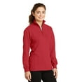 thumbnail image 4 of Sport-Tek ® Ladies 1/4-Zip Sweatshirt. LST253, 4 of 6