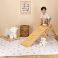 thumbnail image 4 of Tapete para bebe niños memory Foam, suave espuma, tapete de gateo, para juego, suave, acolchado, antideslizante. Dundy Mat. 150 x 200 cm (Estrellas), 4 of 6