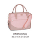 thumbnail image 5 of Maletín para portátil de 15.6 pulgadas para mujer mochilas 1367 Lab.G Rosa, 5 of 5