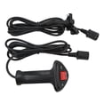thumbnail image 2 of Off Road Winch Control Switch, 3-Pin Handheld Electric Winch Remote Controller Wearproof Plastic  For Vehicle, 2 of 8