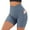 Blue, variant on Baqcunre Women's Solid Color Yoga Butt Lifting Pocket Shorts,Color Black,Size S-XL