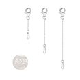 thumbnail image 1 of Cadena extensora para collar ALEXCRAFT de plata esterlina de 1 a 3 pulgadas, 1 of 8