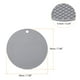 thumbnail image 2 of Silicona Salvamanteles Esteras 2uds, Redondo Caliente Sartenes Almohadillas Caliente Olla Soporte, Calor Resistente Panal Secado Estera para Cocina Encimera Mesa - Claro Gris, 2 of 5