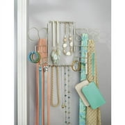 iDesign Classico Hanging Fashion Jewelry and Accessories Organizer, Wall Mount