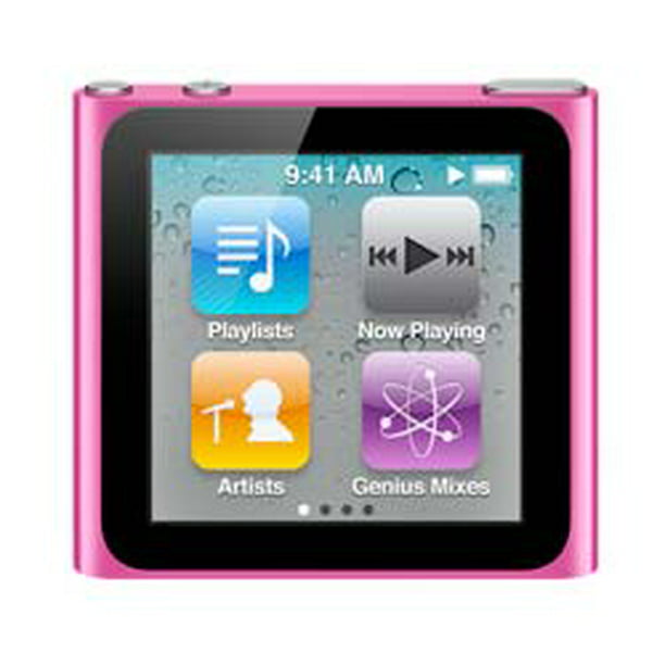 Apple iPod Nano 6th Generation 16GB Pink MP3 Player Used Like New