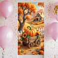 thumbnail image 5 of Pumpkin Decor Fall Scene Harvest Theme Banner for Thanksgiving Outdoor Decoration Autumn Display, 5 of 9