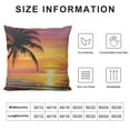 thumbnail image 6 of JRXY Outdoor Decorative Beach Coastal Throw Pillow Covers Summer Nautical Patio Furniture Ocean Themed Decoration Cushion Starfish Accent Pillows for Daybed Couch Sofa,2 Pcs White, 6 of 6