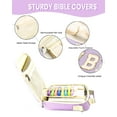 thumbnail image 5 of Soda Candy Bible Cover Case for Women, Large Chenille Letter Bible Bag with Shoulder Strap Bible Carrying Tote Bags for Bible Study Accessories, for Women Lady, 5 of 7