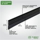 thumbnail image 2 of Door Sweep M-D Building 40721 - Vinilo de aluminio (91 cm), color negro, 2 of 9