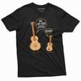 thumbnail image 3 of Guitar T-shirt Funny Ukulele I am your Father Shirt Guitarist gifts Music band Musician Tee (4X-Large Military Green), 3 of 7