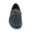 thumbnail image 6 of Rugged Shark Men's Classic Boat Shoes, Genuine Leather with Odor Control Technology, Navy Blue, Men's Size 13, 6 of 6
