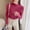 A1-Hot Pink, variant on TRUBKH Fall Outfits for Women Mock Neck Top Long Lantern Sleeve Seamless Knit Tops for Women Pullover Top Going Out Tops Oversized Sweaters for Women Fall Outfits for Women Beige One Size