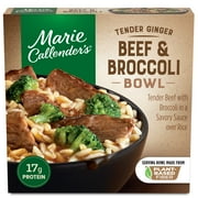 Marie Callender's Tender Ginger Beef & Broccoli Bowl, Frozen Meal, 11.8 oz (frozen)