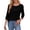 Black, variant on Womens Athletic Tops Women Shirts Workout under Shirts Women Long Sleeve Cold Gear Womens Athletic Clothes Short Sleeve for Woman Loose Fit Casual Summer Turtle Neck Long Gray M