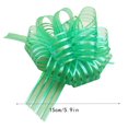 thumbnail image 4 of HLONK Pull Bows Ribbon for Gift Wrapping Jubilant Wear-resistant Multicolor Gifts Baskets Multifunctional for Celebration Red, 4 of 6