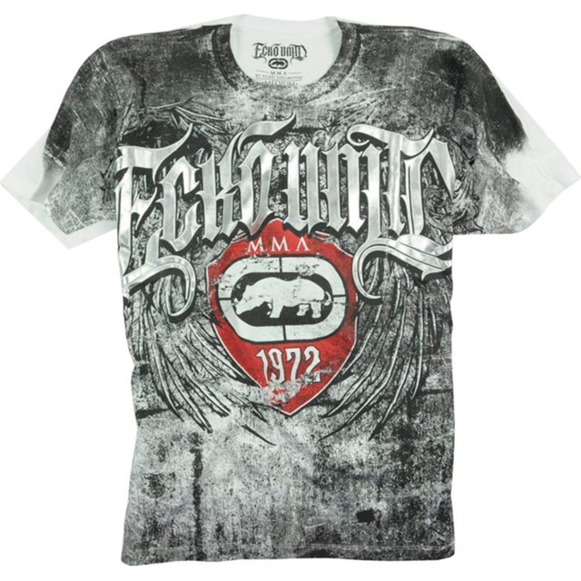 Ecko Unltd. Camiseta gráfica Doomsday MMA para hombre, blanca, pequeña