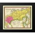 thumbnail image 2 of Mitchell 17x15 Black Modern Framed Museum Art Print Titled - Asia Tartary Russia - Mitchell 1846, 2 of 5