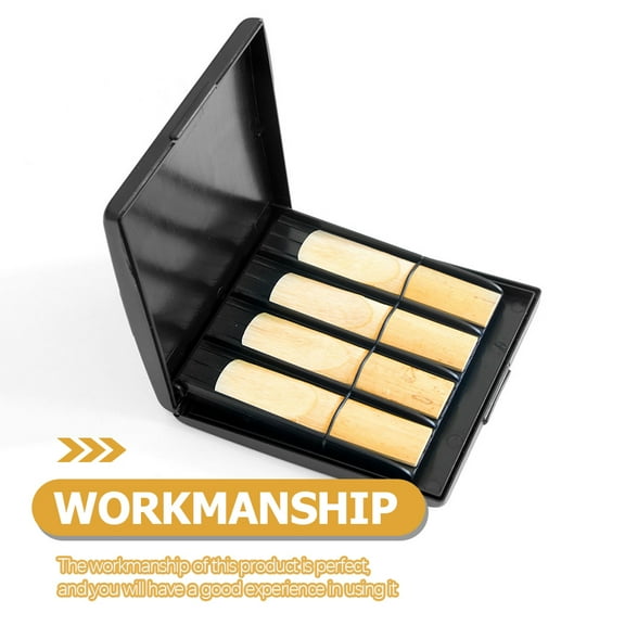 LOLIPPYY Black ABS Oboe Reed Case Closure for , Storage and Convenient Reed Access