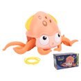 thumbnail image 2 of Juguete De Pulpo, Regalo De Cumpleaños De Juguete De Bañera De Bebé Libre De Tóxicos Para Exteriores Durante 18 Meses Arriba OTVIAP Naranja, 2 of 8