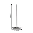 thumbnail image 3 of 1.2 Inch T-Pins for Wig Fixing, Nickel-Plated Steel, 50PCS with Plastic Box, for Wig Hair Weft & Craft Projects, Stable & Durable, 3 of 8