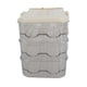 thumbnail image 3 of Caja de almacenamiento de huevos con registro de tiempo, organizador automático de huevos rodantes, contenedor de almacenamiento de huevos para refrigerador, 3 of 12