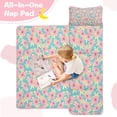 thumbnail image 4 of Pioneer Flower Floral Print Pattern Toddler Nap Mats for Kids Preschool,Sleeping Mat Bag or Kids,Toddler Sleeping Bag,Toddler Nap Mat or Daycare, 4 of 6