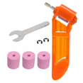 thumbnail image 1 of Drill Bit Sharpener with Wrench & 3 Stones, Portable Grinder Tool for 2-12.5mm Twist & Impact Bits, 1 of 5