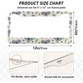 thumbnail image 3 of Cute Cartoon Koala License Plate Frame - 2 Pack Universal Stainless Steel License Plate Holder with Screws & Chrome Caps, 2 Holes Car License Plate Cover for US Vehicles Decorative, 3 of 7