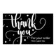 thumbnail image 1 of 50 tarjetas de agradecimiento por su pedido Gracias por apoyar mi tarjeta de visita 3,5 x 2 pulgadas, 1 of 5