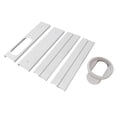 thumbnail image 1 of Kit de Ventilation de Fenêtre pour Climatiseur, Utilisation Horizontale Verticale Haute Température Kit de Ventilation de Fenêtre en PVC Réglable pour la Maison, 1 of 8