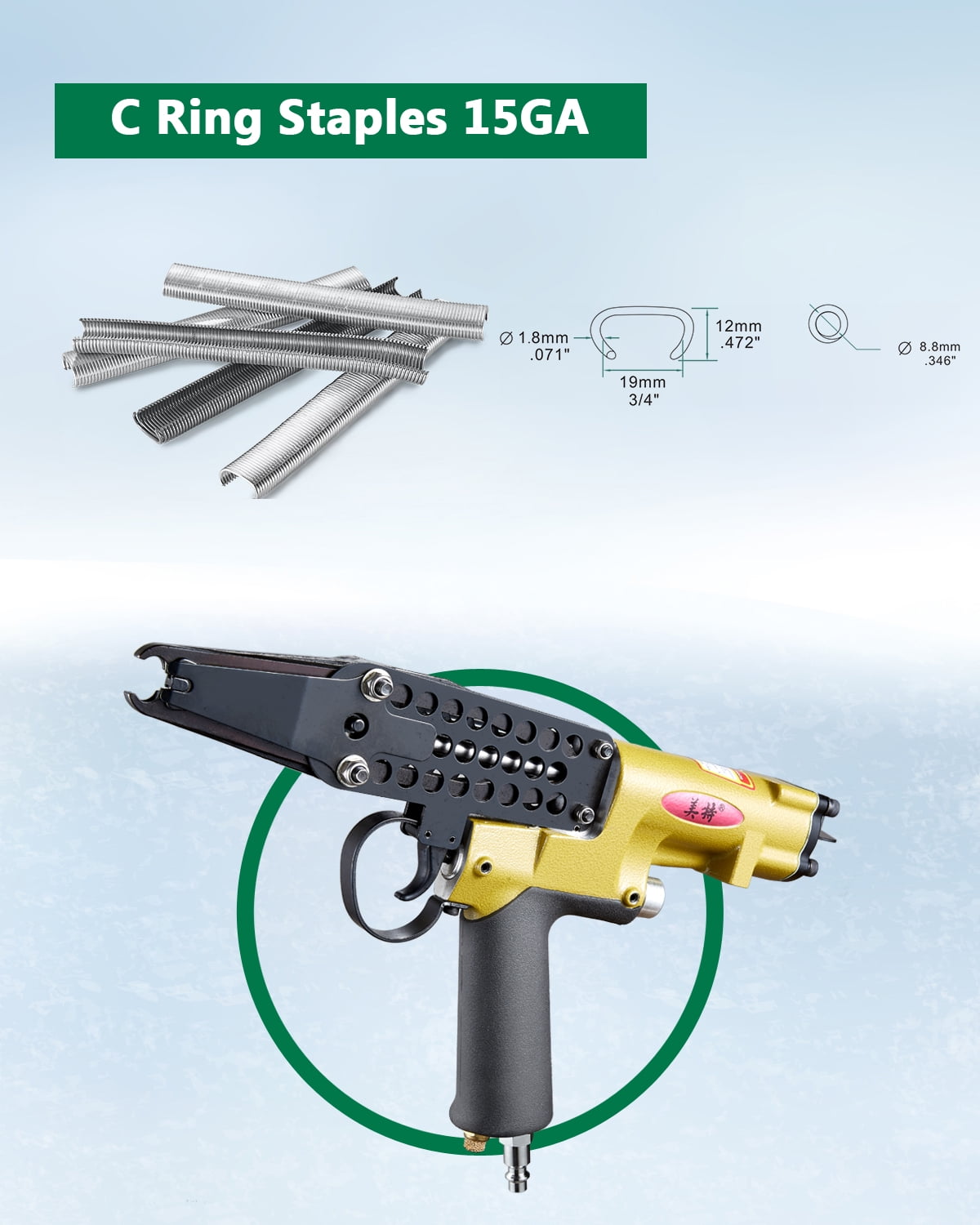 MEITE SC77XE, Long Nose Hog Ring Plier