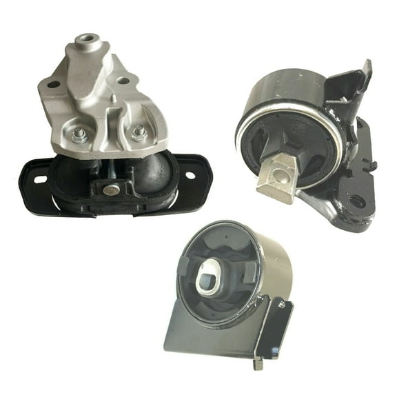 CF Advance Compatible with 11-18 Chrysler 200 Dodge Avenger Journey 3.6L Engine Motor and Automatic Transmission Mount Set of 3PCS A5534 A5551 A5543 2011 2012 2013 2014 2015 2016 2017 2018