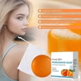 thumbnail image 2 of Persimmon Soap Bar for Body Odor Persimmon and Green Tea Extract, 2 of 5