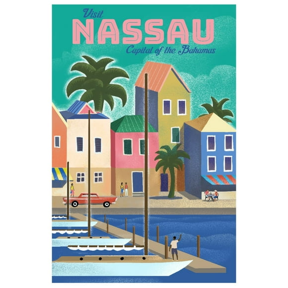 Nassau Bahamas Souvenir Shot Glass - 'Life's Better At The Beach' Collectible 2.25" Tall Glass, Rare Find