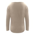 thumbnail image 5 of SUXIAN Womens Lightweight Cardigan Fall Winter Button Down Sweater Casual Comfortable Commute Solid Color Top Long Sleeve Cardigan Sweaters for Women, 5 of 5