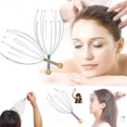 thumbnail image 3 of Masajeador De Relajación De Cabeza De Color Aleatorio/Forma De Pulpo Cuero Cabelludo Del Cuerpo Spa Promover La Circulación Sanguínea Tensión Muscular Herramientas, 3 of 4