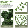thumbnail image 6 of Zcyifa Vines for Bedroom 12Pcs Artificial Vines Fake Hanging Vines Fake Plant Vines Decorative Artificial Ivy Wall Hanging Decors, 6 of 10
