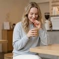 thumbnail image 4 of 12-Pack Reusable Hard Plastic Drinking Straws with Stopper Rings, Durable Ribbed Replacement Straws for Travel Tumblers and Cups, Clear BPA-Free Drinking Straws #B2 Red_105, 4 of 4