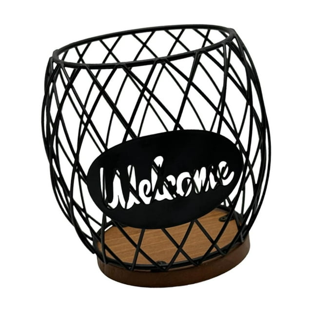 Soporte para Cápsulas de Café, de Hierro, para Cápsulas de Espresso, para Encimeras, Oficinas Familiares.