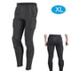 thumbnail image 1 of Pantalones largos antigolpes para porteros, acolchado de celdas para protección contra colisiones, equipo deportivo de fitness (XL) Pantalones de seguridad para fútbol, 1 of 8