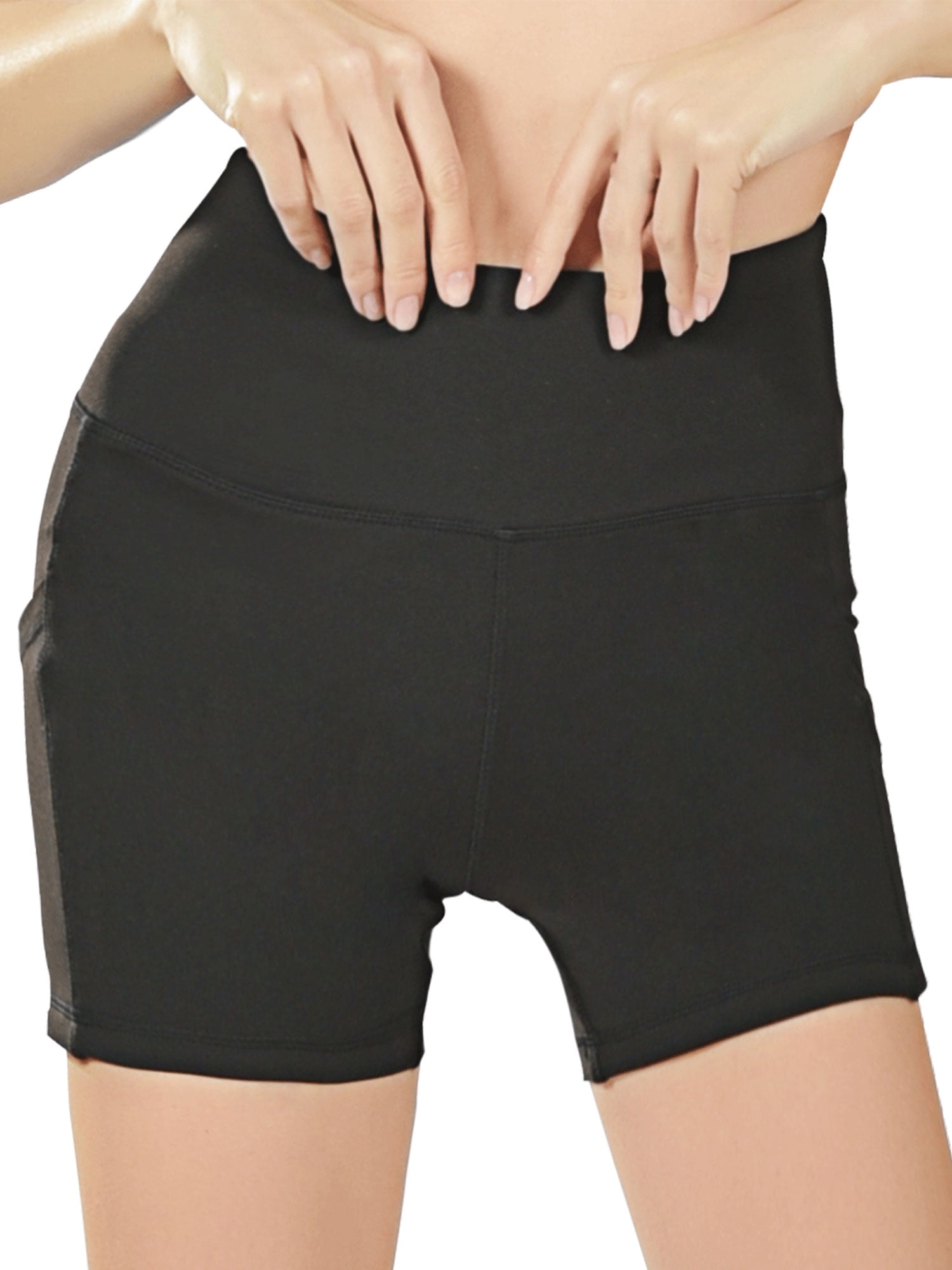 Sexy Dance - Yoga Shorts for Women Summer Seamless Pockets Casual Running Sports Shorts Gym