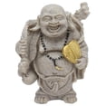 thumbnail image 4 of Estatua de Buda de resina Mini 8cm Maitreya figura de Buda sonriente para decoración del hogar Oficina colección de regalos, 4 of 8