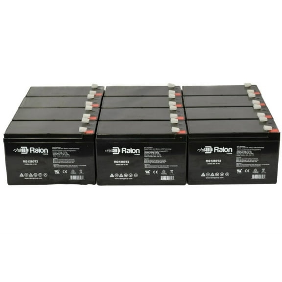 Raion Power 12V 8Ah Replacement Battery for Peg Perego Magica - 12 Pack
