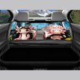 thumbnail image 6 of Uourmeti Axolotl Driving Flower Print Car Seat Covers Full Surround Car Seat Covers Full Set Easy to Install Comfortable Driving Breathable Fit for Truck Cars, 6 of 10