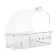 thumbnail image 2 of Colaxi Bird Bath Box Multifunctional Bird Cage Accessory for Lovebirds Canary Clear, 2 of 5