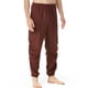 thumbnail image 4 of Pantalones largos para hombre, moda, sólidos, casuales, cintura elástica, bolsillos, pantalones deportivos, pantalones para hombre, 4 of 6