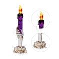 thumbnail image 2 of Esqueleto Fantasma Mano Lámpara Sin Llama LED Candelabro Halloween, 2 of 7