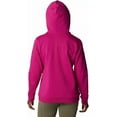 thumbnail image 2 of Columbia Women's Trek Graphic-Logo Full Zip Hoodie, Wild Fuchsia, XXL, 2 of 5