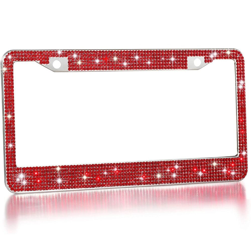 Special Bling Car Exterior Decor U.S. regulations Car Frame License